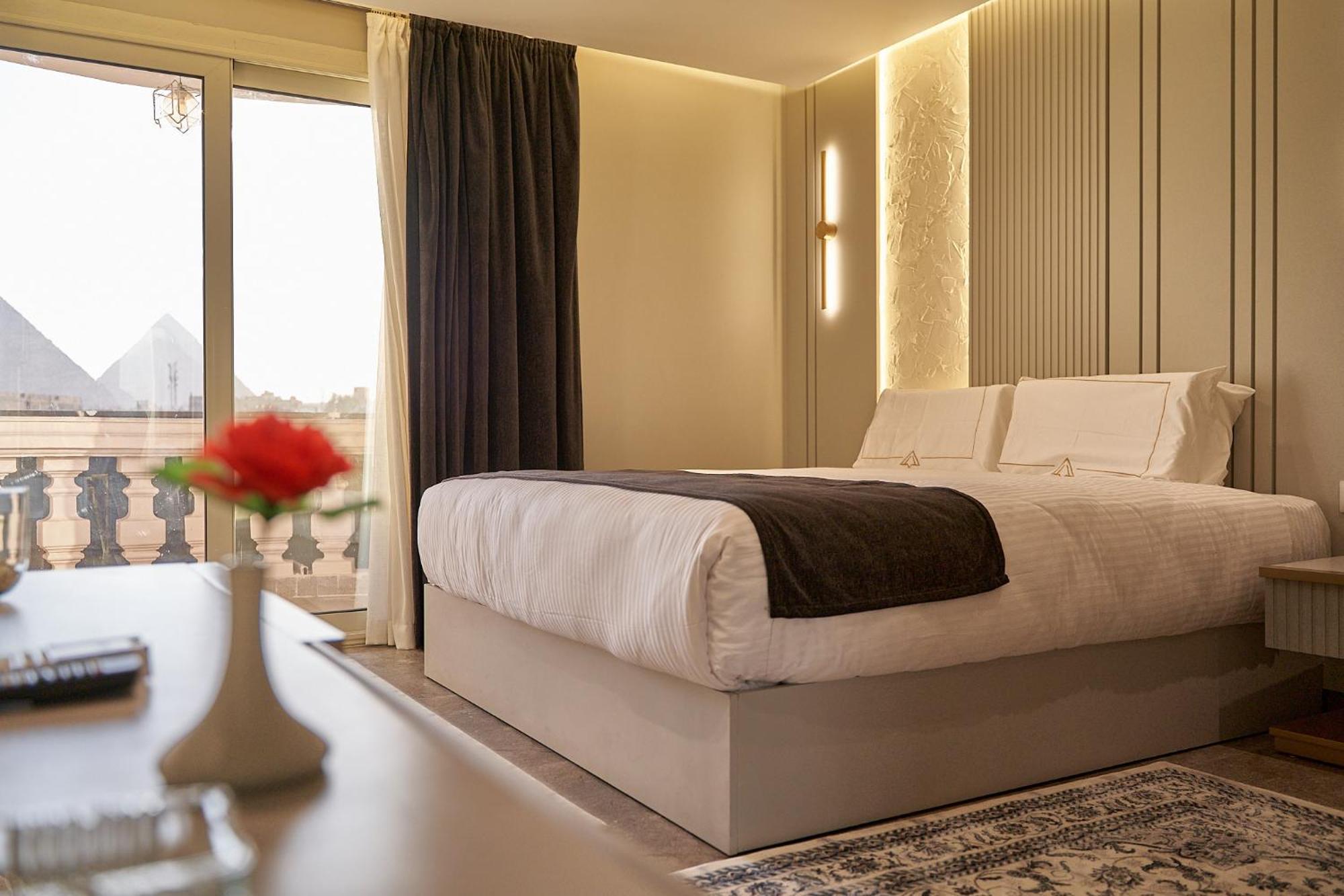 Pyramids Charm Hotel Al Kawm al Akhdar Dış mekan fotoğraf
