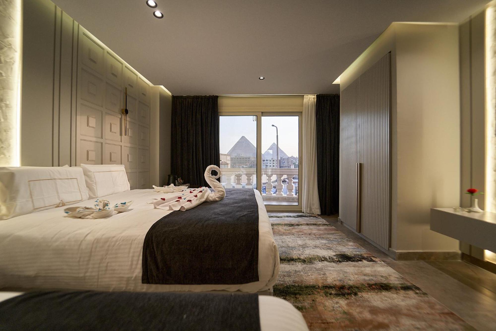 Pyramids Charm Hotel Al Kawm al Akhdar Dış mekan fotoğraf