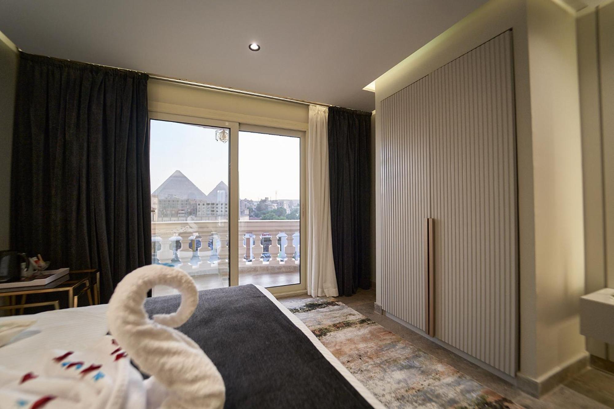 Pyramids Charm Hotel Al Kawm al Akhdar Dış mekan fotoğraf