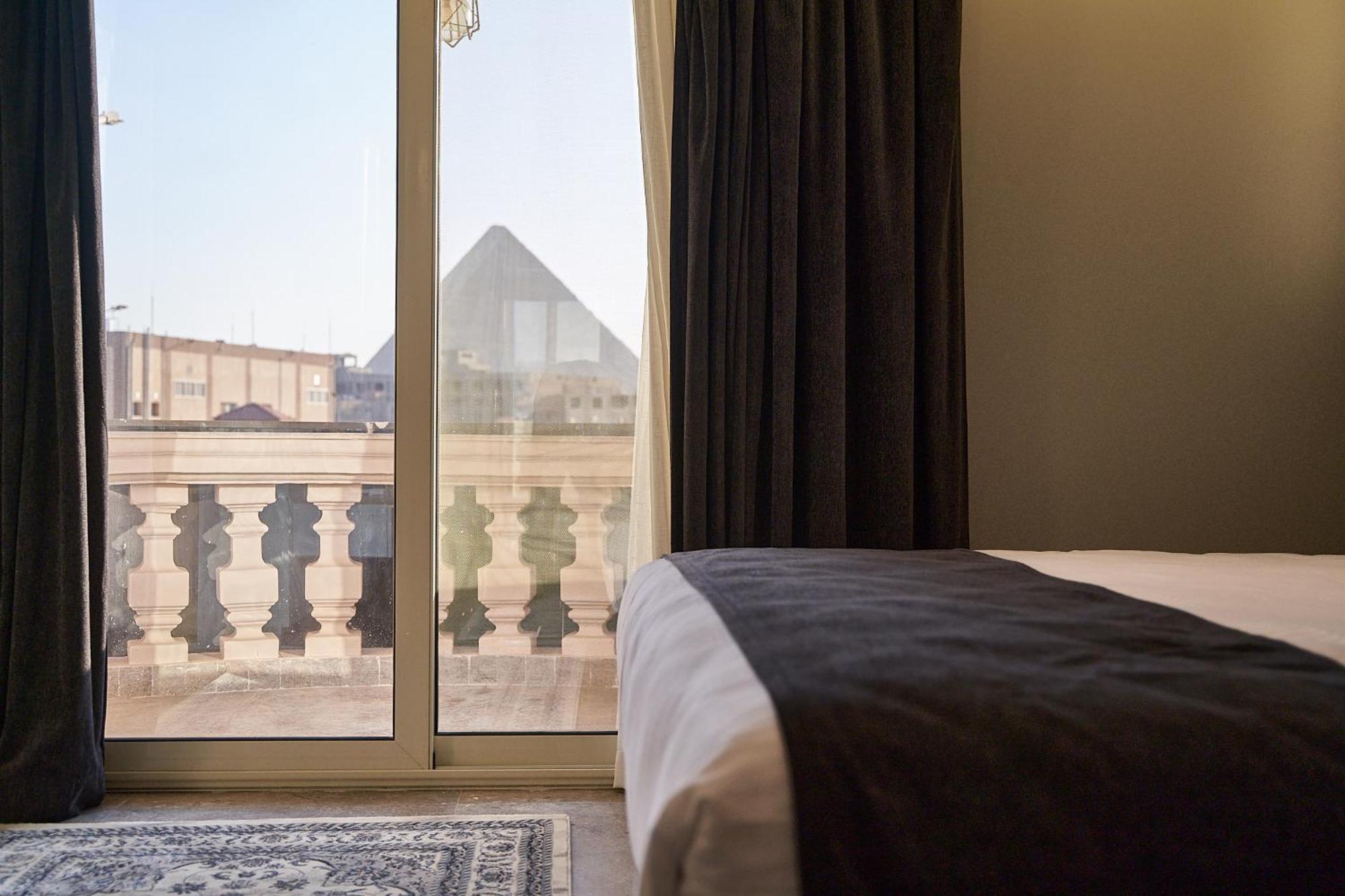 Pyramids Charm Hotel Al Kawm al Akhdar Dış mekan fotoğraf