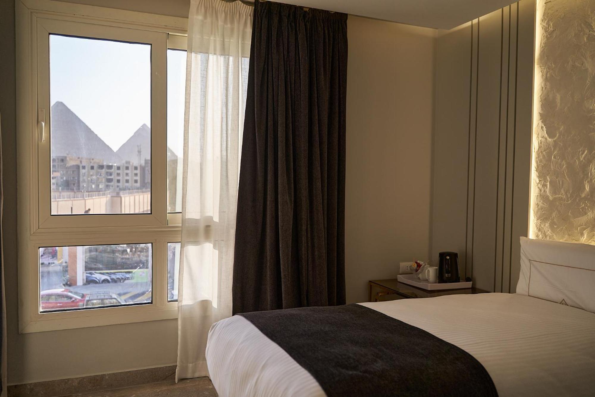 Pyramids Charm Hotel Al Kawm al Akhdar Dış mekan fotoğraf