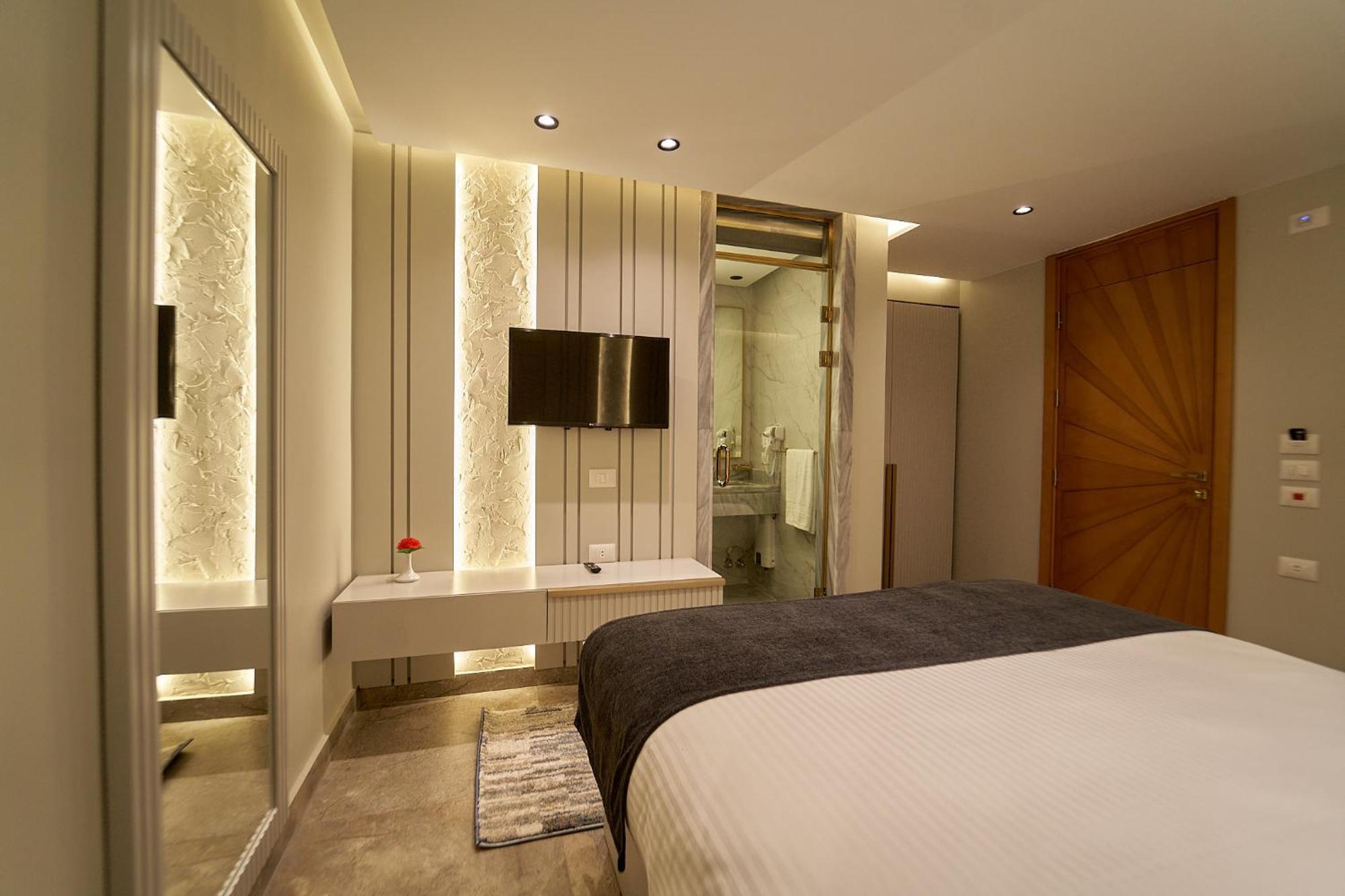 Pyramids Charm Hotel Al Kawm al Akhdar Dış mekan fotoğraf