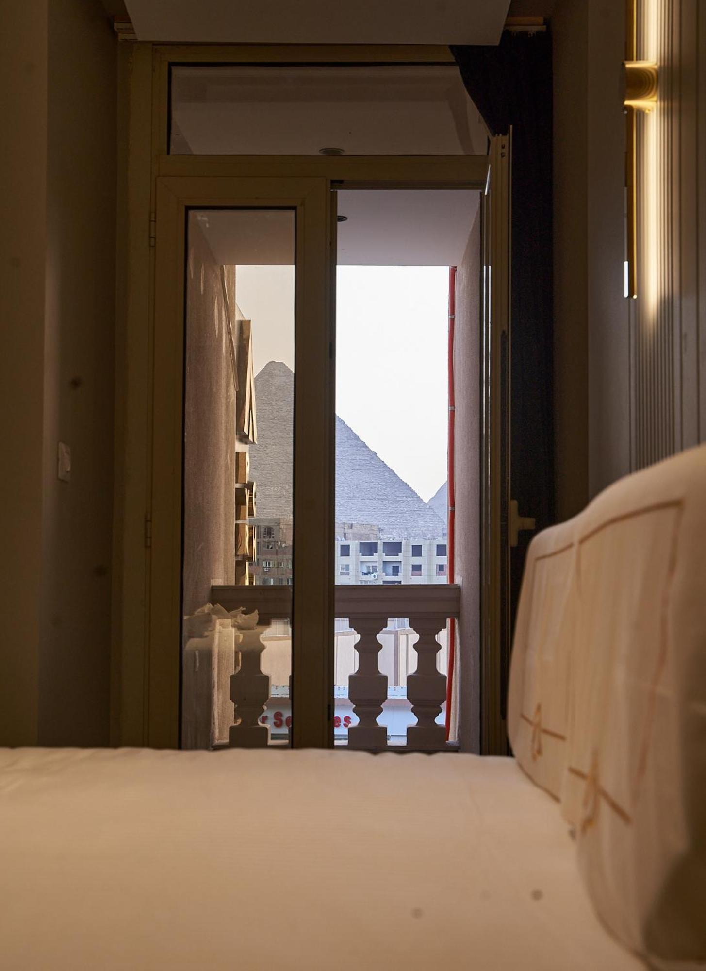 Pyramids Charm Hotel Al Kawm al Akhdar Dış mekan fotoğraf