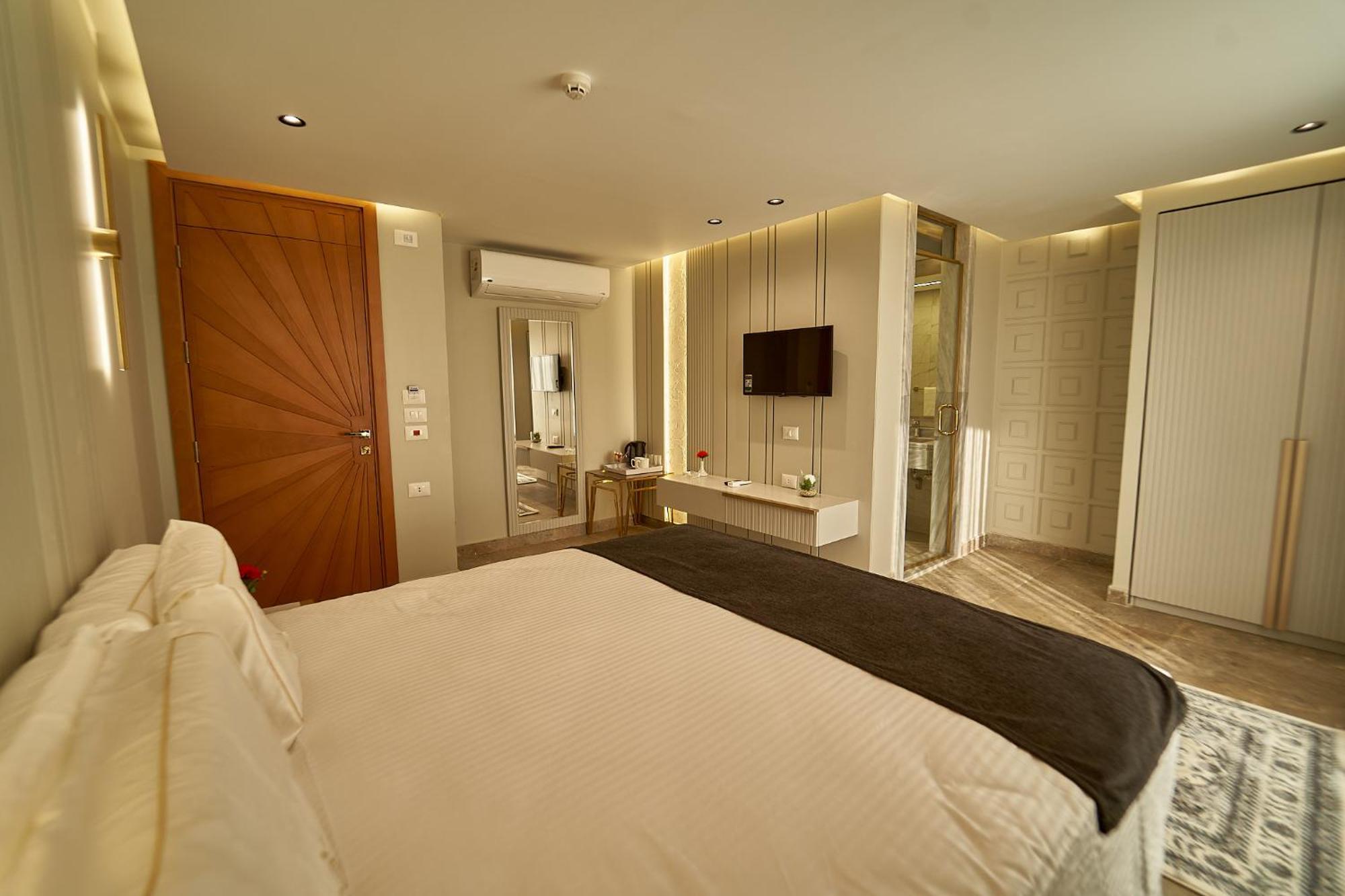Pyramids Charm Hotel Al Kawm al Akhdar Dış mekan fotoğraf