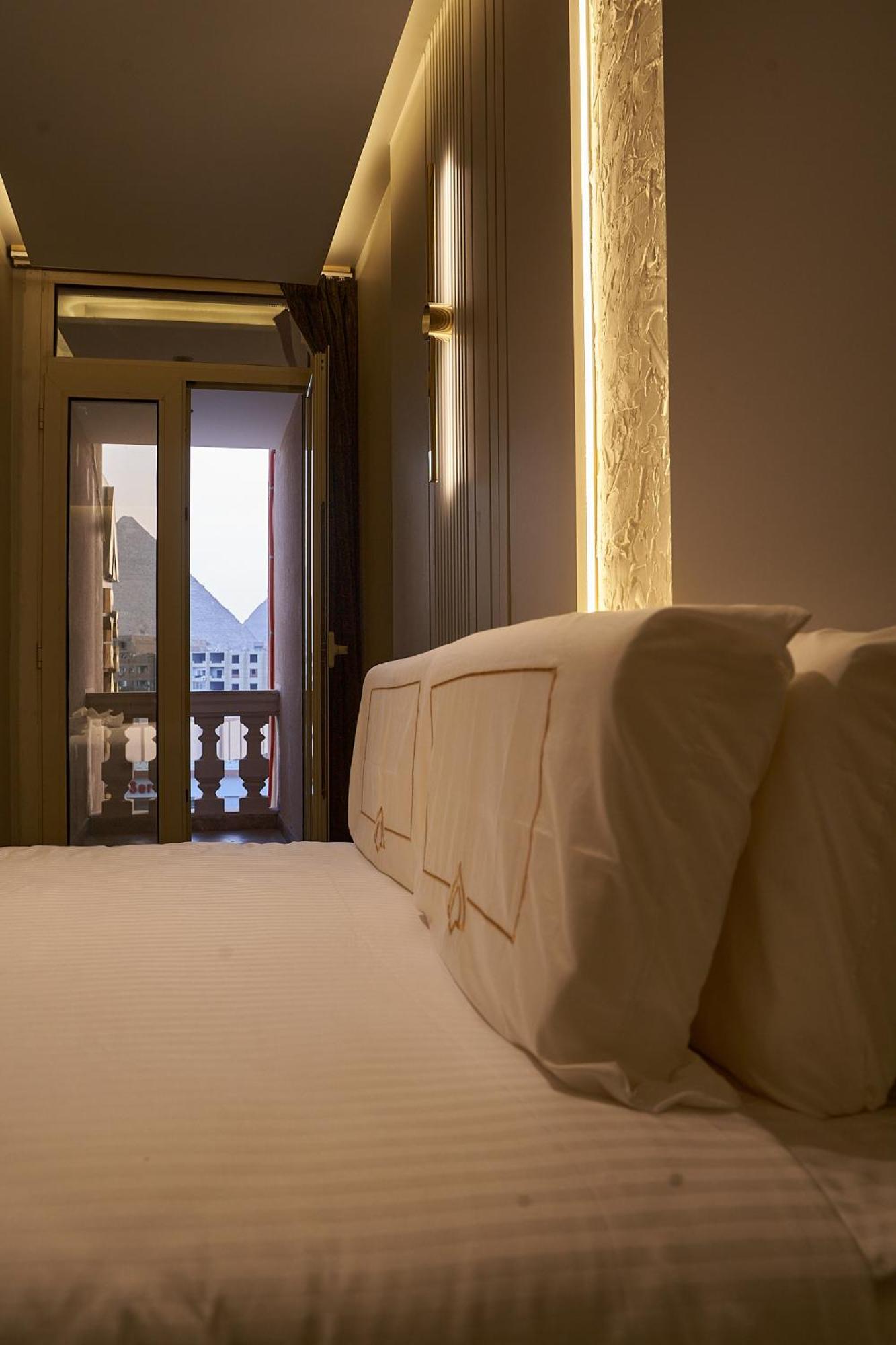 Pyramids Charm Hotel Al Kawm al Akhdar Dış mekan fotoğraf
