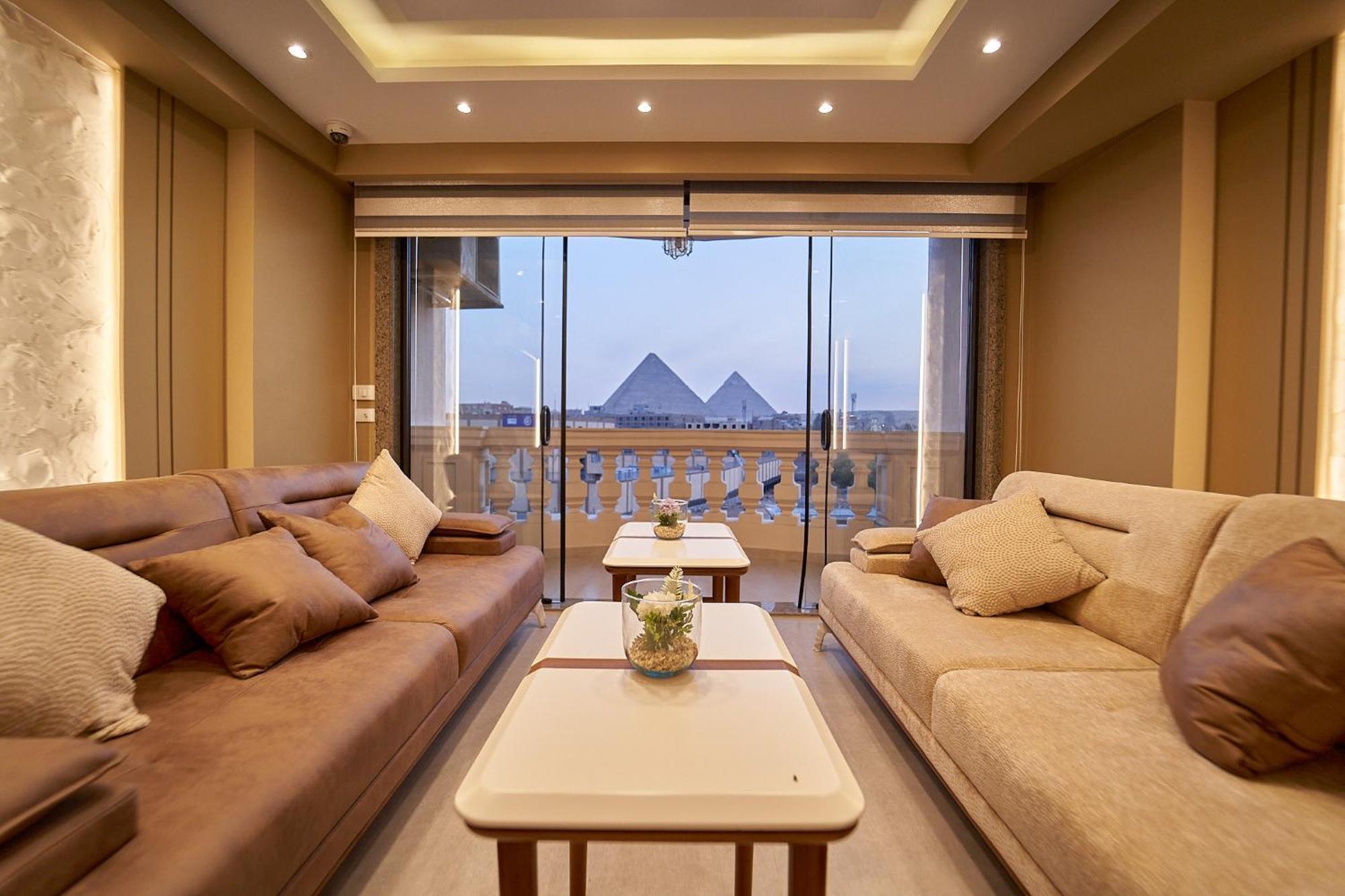 Pyramids Charm Hotel Al Kawm al Akhdar Dış mekan fotoğraf